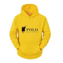 Instinct Blue – Sudadera con Capucha Hombre | Logo Caballo | Algodón Puro