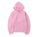 Sudaderas con capucha para hombre, jersey para mujer, sudaderas con capucha informales para primavera y otoño, sudaderas con capucha de Color sólido, sudadera negra de gran tamaño para hombre