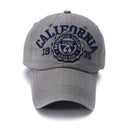 Gorra de béisbol bordada de California, Gorra Snapback, Beisbol para Hombre, sombreros negros ajustables para papá, Gorras para hombres y mujeres, novedad de 2023