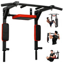 Barra de dominadas montada en la pared con capacidad de 200 kg, equipo de ejercicio para la parte superior del cuerpo, barra de dominadas para el hogar, para fitness en interiores, gimnasio en casa