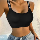 Instinct Blue – Top Deportivo Mujer Sin Costuras | Yoga y Fitness | Sin Aros