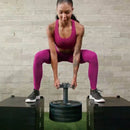 MKA GYMS-Equipos de entrenamiento con mango de Kettlebell, barra en T, mango de Kettlebell multifuncional, entrenamiento para realce, levantamiento de pesas en casa