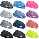 1/3 uds. de diademas deportivas para hombre y mujer, bandas elásticas suaves para el cabello, para gimnasio, yoga, deportes al aire libre, bandas para el sudor.