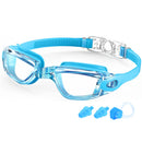 Gafas de natación profesionales impermeables, gafas antiniebla 100% protección UV sin fugas para adultos, hombres, mujeres y jóvenes