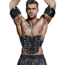 Entrenador muscular Abdominal recargable por USB, masajeador muscular Abdominal portátil, cinturón de entrenamiento electrónico, equipo de ejercicio físico