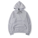 Sudaderas con capucha para hombre, jersey para mujer, sudaderas con capucha informales para primavera y otoño, sudaderas con capucha de Color sólido, sudadera negra de gran tamaño para hombre