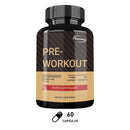 Suplemento Pre-Entrenamiento - Promueve el Crecimiento Muscular, Aumenta la Fuerza y Mejora la Recuperación del Ejercicio