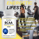 Instinct Blue – BCAA Aminoácidos Ramificados Cápsulas 500mg | Reparación Muscular | Energía