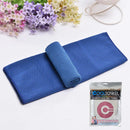 Toallas refrescantes de fibra ultrafina para cuello y rostro, absorbentes del sudor, suaves, transpirables, para gimnasio, yoga, camping, correr, fitness.