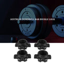 Instinct Blue – Tuercas Hex Mancuerna 4 Uds | Abrazadera Spin | Accesorios Fitness