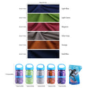 Toalla con efecto refrescante, toalla súper transpirable, toalla con efecto refrescante para deportes, gimnasio, entrenamiento, toalla súper absorbente
