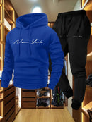Instinct Blue – Conjunto Sudadera + Pantalón Hombre | Fleece | Hip Hop Streetwear