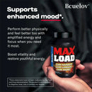 Suplementos para la Salud Masculina - Estimulante Natural, Mejora el Rendimiento, la Energía, la Resistencia, Aumenta la Masa Muscular, Equilibra las Hormonas