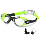 Gafas de natación profesionales impermeables, gafas antiniebla 100% protección UV sin fugas para adultos, hombres, mujeres y jóvenes