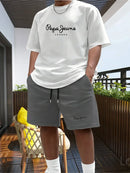 Instinct Blue – Conjunto Deportivo Hombre Dos Piezas | Camiseta + Shorts | Verano