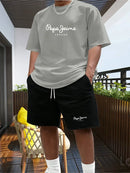 Instinct Blue – Conjunto Deportivo Hombre Dos Piezas | Camiseta + Shorts | Verano