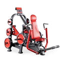 Equipo de fuerza de gimnasio para empujar el pecho y entrenamiento de espalda alta y dispositivo de postura tumbada, flexión de piernas multifuncional comercial