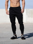 Instinct Blue – Pantalones Running Hombre Negro | Gym y Fitness | Jogging Largo