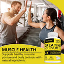 Instinct Blue – Creatina HCl Cápsulas | Fuerza y Energía | Metabolismo y Salud Mental