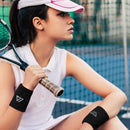 Muñequera deportiva transpirable que absorbe el sudor para hombre y mujer, muñequera ligera para baloncesto, voleibol y Fitness, 1/2 Uds.