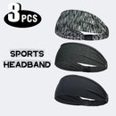1/3 uds. de diademas deportivas para hombre y mujer, bandas elásticas suaves para el cabello, para gimnasio, yoga, deportes al aire libre, bandas para el sudor.