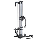 Equipo de gimnasio en casa, máquina multifunción para moscas montada en la pared, polea alta, máquina extraíble Lat, sistema de polea moldeadora muscular