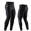 Pantalones Deportivos de Compresión para Hombre, Leggings Ajustados para Gimnasio, Fitness, Running, Yoga, Secado Rápido
