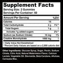 Instinct Blue – Creatina Monohidrato Gummies | Pre y Post Entreno | Fuerza y Energía