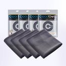 Toallas de refrigeración de 4 piezas (35,4x11,8 pulgadas), toalla deportiva suave y transpirable para exteriores, gimnasio, Yoga, ejercicio, Camping, Fitness, Runni