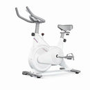 Bicicletas de Ejercicio Blancas y Negras para Bajar de Peso, Bicicletas de Ejercicio Silenciosas con Resistencia Magnética para Gimnasio en Casa
