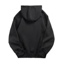 Sudaderas con capucha para hombre, jersey para mujer, sudaderas con capucha informales para primavera y otoño, sudaderas con capucha de Color sólido, sudadera negra de gran tamaño para hombre