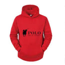 Instinct Blue – Sudadera con Capucha Hombre | Logo Caballo | Algodón Puro