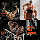 Instinct Blue – Set Mancuernas Ajustables | Cambio Rápido | Gym y Casa Personalizadas