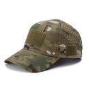 Gorra de béisbol de camuflaje Unisex para exteriores, gorra con protección solar transpirable para caza, senderismo, correr, pescar y acampar