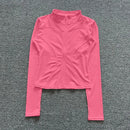 Instinct Blue – Chaqueta Deportiva Mujer Manga Larga | Yoga y Gym | Transpirable