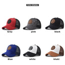 Gorra de béisbol de malla de verano para hombres y mujeres, gorra Snapback con parche de letras ENJOY LIFE, gorras de camionero de Hip Hop de calle Unisex transpirables informales