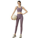 Ropa Deportiva para Mujer: Conjunto de Sujetador y Top de Yoga de Alta Intensidad Antichoque y Antideslizante para Correr, con Efecto Push-Up
