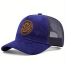Gorra de béisbol de malla de verano para hombres y mujeres, gorra Snapback con parche de letras ENJOY LIFE, gorras de camionero de Hip Hop de calle Unisex transpirables informales