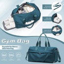 Instinct Blue – Bolsa Deporte y Viaje Hombre Mujer | Compartimento Zapatillas | Gym