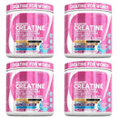 Instinct Blue – Creatina Monohidrato Mujer 5000mg | Colágeno + BCAA + Glutamina | 269g
