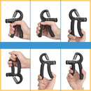 Entrenador de mano de 5-60KG, gimnasio, entrenamiento físico, ejercitador de agarre de mano, muñeca, antebrazo, fuerza, brazo pesado ajustable, expansor de potencia carpiana