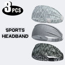 1/3 uds. de diademas deportivas para hombre y mujer, bandas elásticas suaves para el cabello, para gimnasio, yoga, deportes al aire libre, bandas para el sudor.
