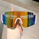 Gafas deportivas para esquiar, gafas de sol para ciclismo, gafas de sol para exteriores para mujeres y hombres, gafas de sol de marca populares Punk para esquiar, gafas a prueba de viento