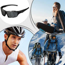 Gafas de sol polarizadas para hombre, protección integral, gafas de sol, montura ligera y cómoda, gafas deportivas para conducir y pescar