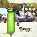 Instinct Blue – Botella Agua Sport Portátil | BPA Free | Niños y Adultos Outdoor Viaje