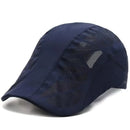 Instinct Blue – Gorra Visera Hombre Malla | Golf y Running | Plana Casual