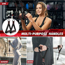 Instinct Blue – Barra Estación Polea para Bandas Resistencia | Gym y Casa | Accesorios Fitness