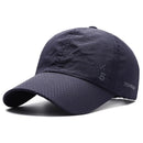 Sombrero para el sol para hombre al aire libre de secado rápido y transpirable para pescar en verano - Estilo gorra de béisbol