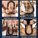 Barra de Ejercicios para Brazos, Entrenador de Músculos Pectorales y de Agarre para Hombres, Equipo de Entrenamiento de Fuerza, Duradero y Seguro