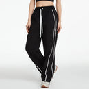 Pantalones deportivos para mujer, pantalones de pierna ancha informales holgados a prueba de viento para montañismo al aire libre, pantalones de protección solar de secado rápido, verano